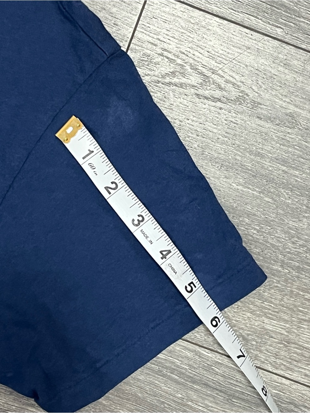 Ralph Lauren Navy Tie-Waist Short-Sleeve Maxi Dress - Picture 8 of 8